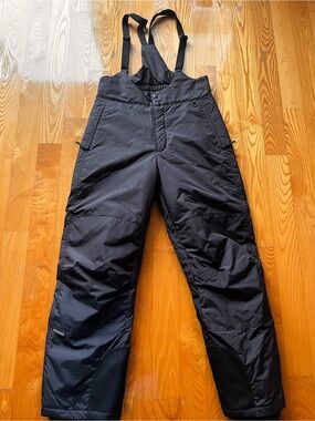 Columbia Black Women's Snow Bib Pants with Adjustable Straps